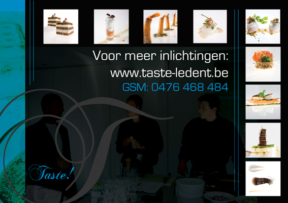 traiteurs Antwerpen TASTE ! Bram Ledent BVBA